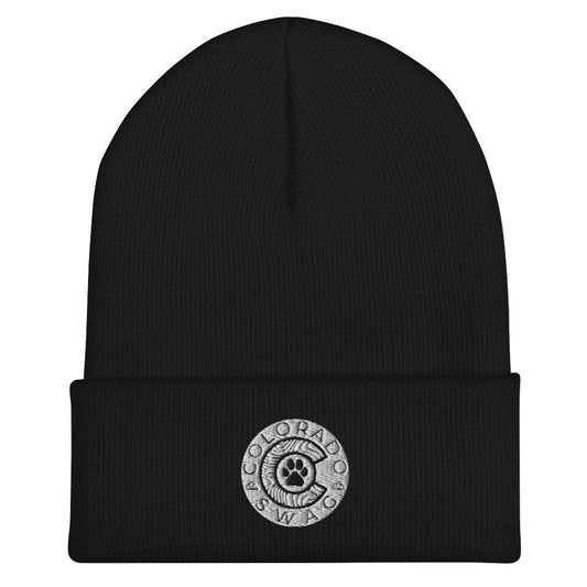 Colorado Cuffed Beanie - White Background