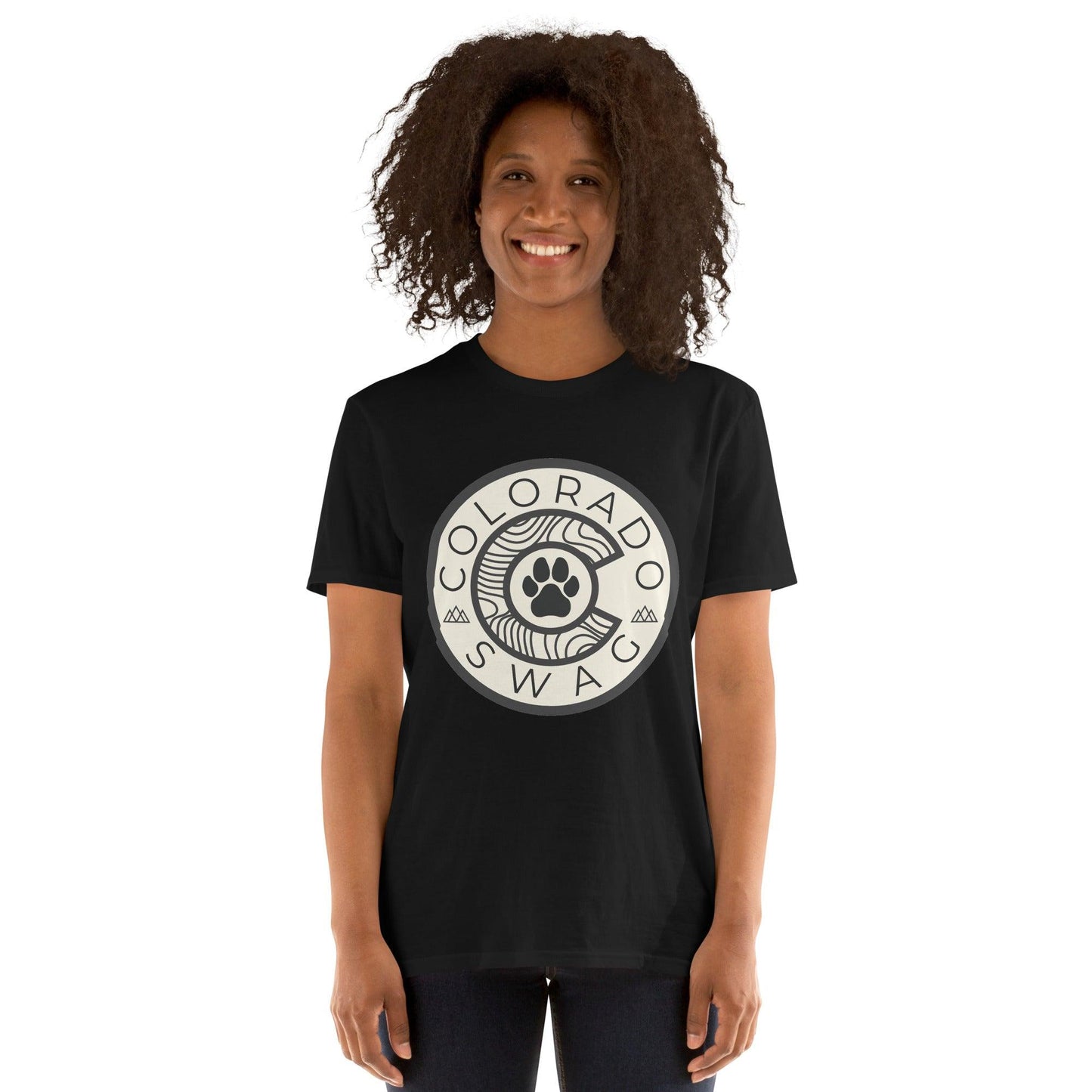 Colorado T-Shirt | Short Sleeve Unisex T-Shirt | Black