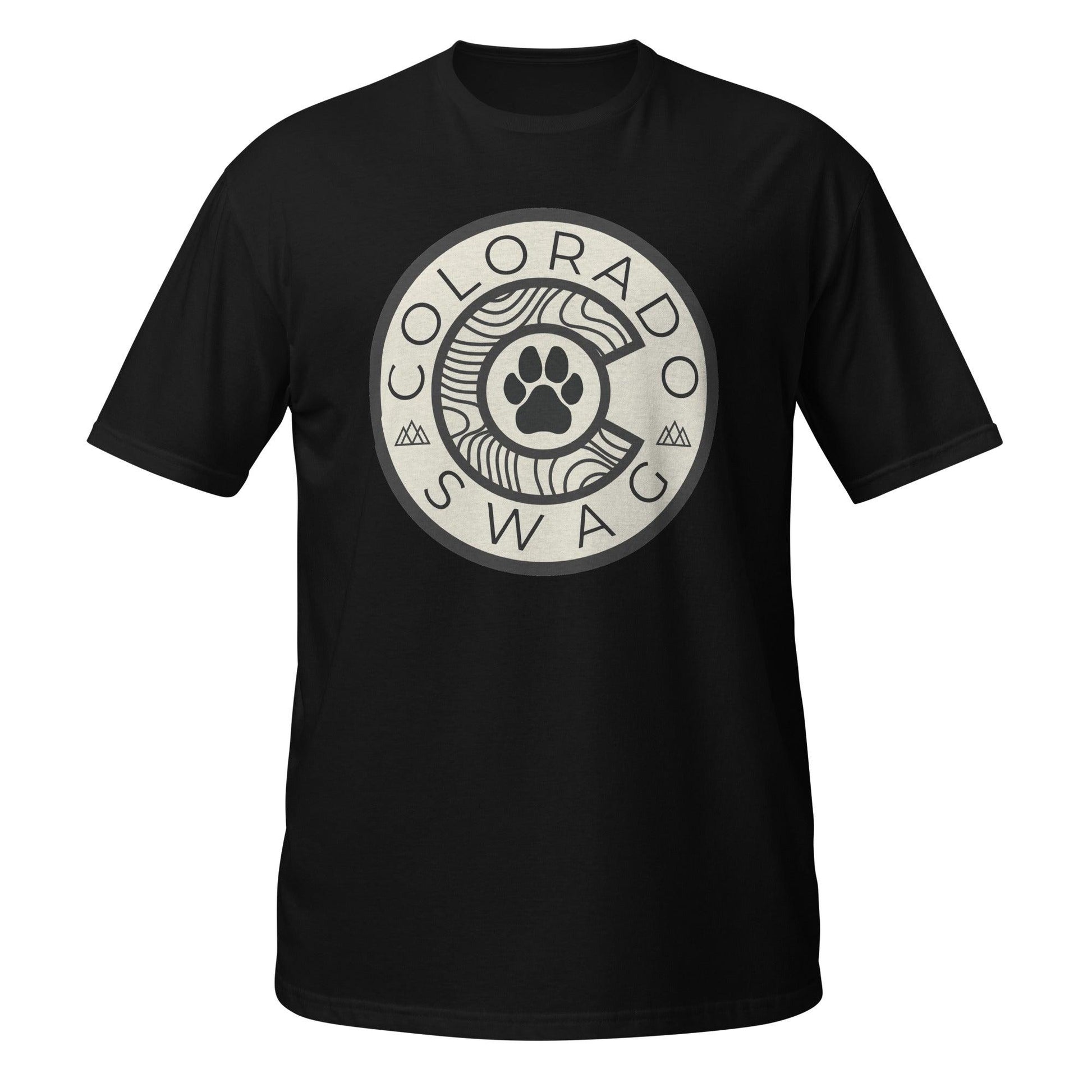 Colorado T-Shirt | Short Sleeve Unisex T-Shirt | Black