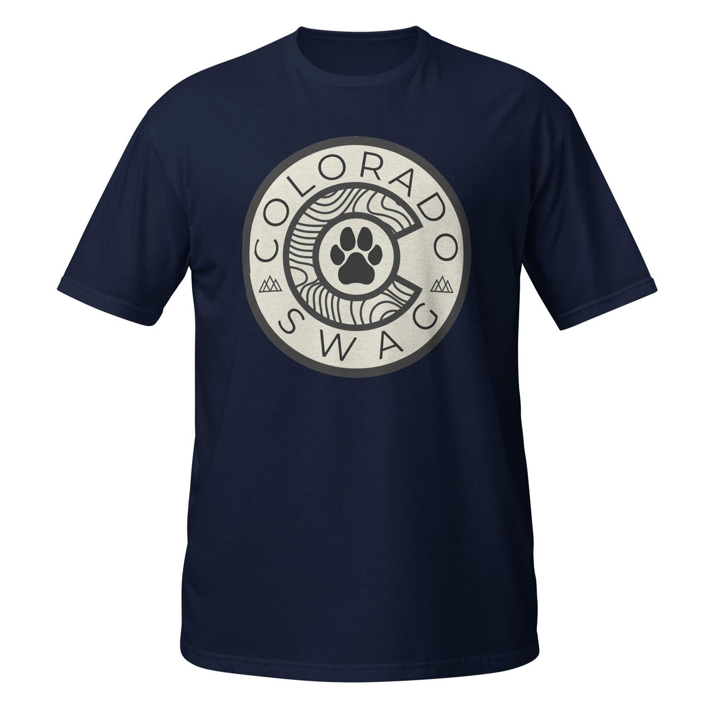 Colorado T-Shirt | Short Sleeve Unisex T-Shirt | Navy Blue