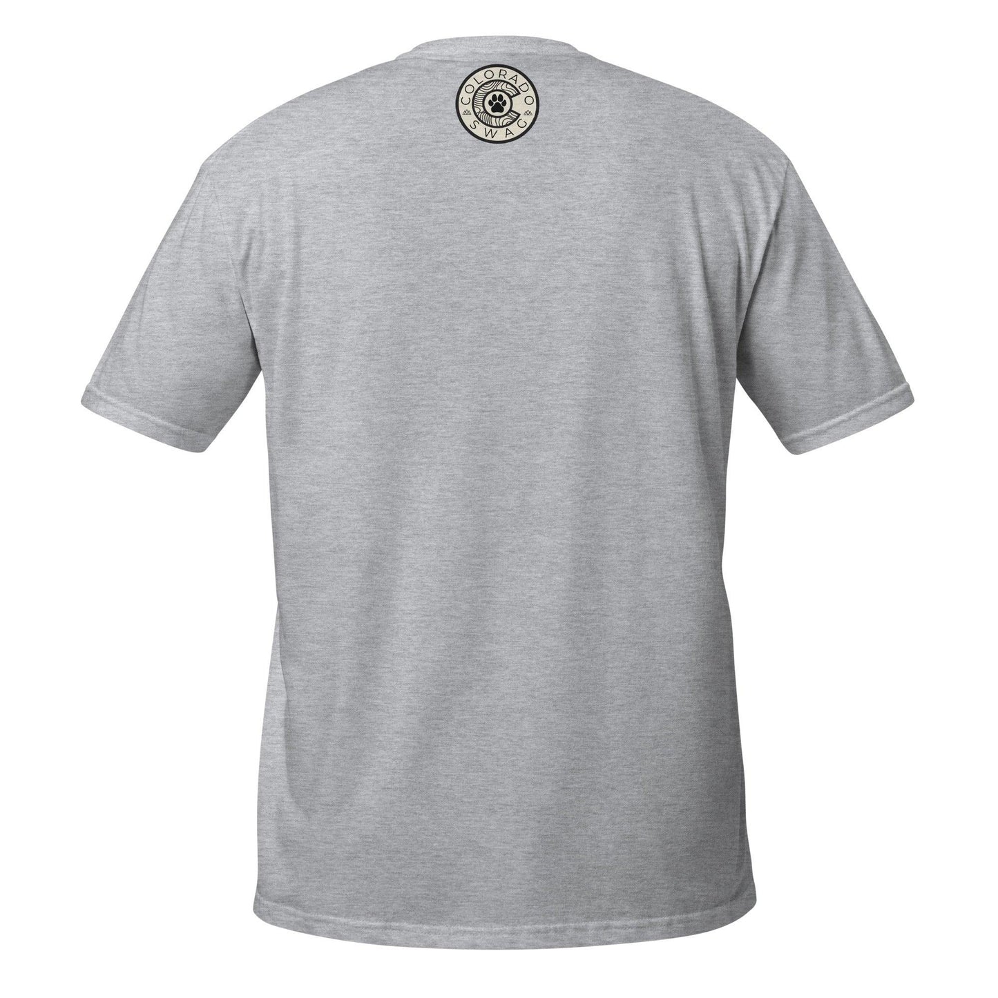 Colorado T-Shirt | Short Sleeve Unisex T-Shirt | Grey