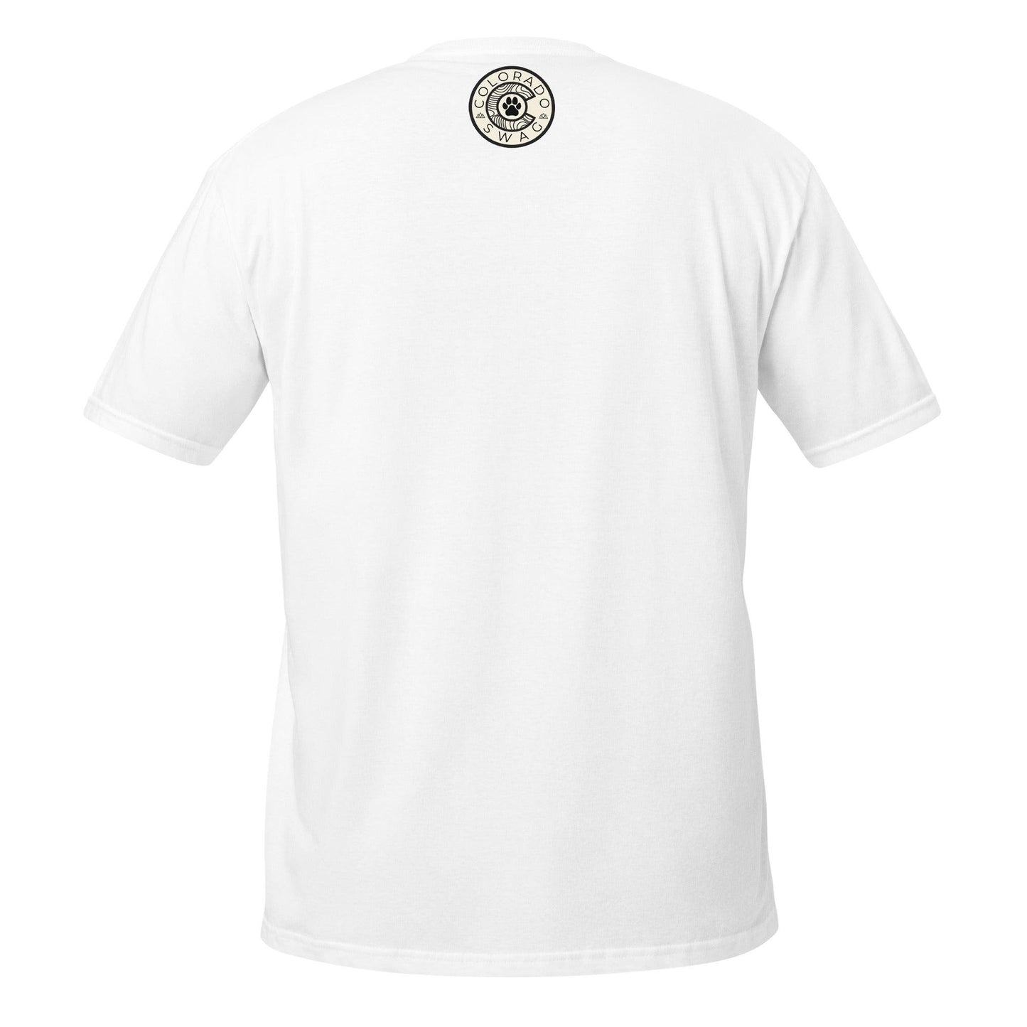 Colorado T-Shirt | Short Sleeve Unisex T-Shirt | White Back