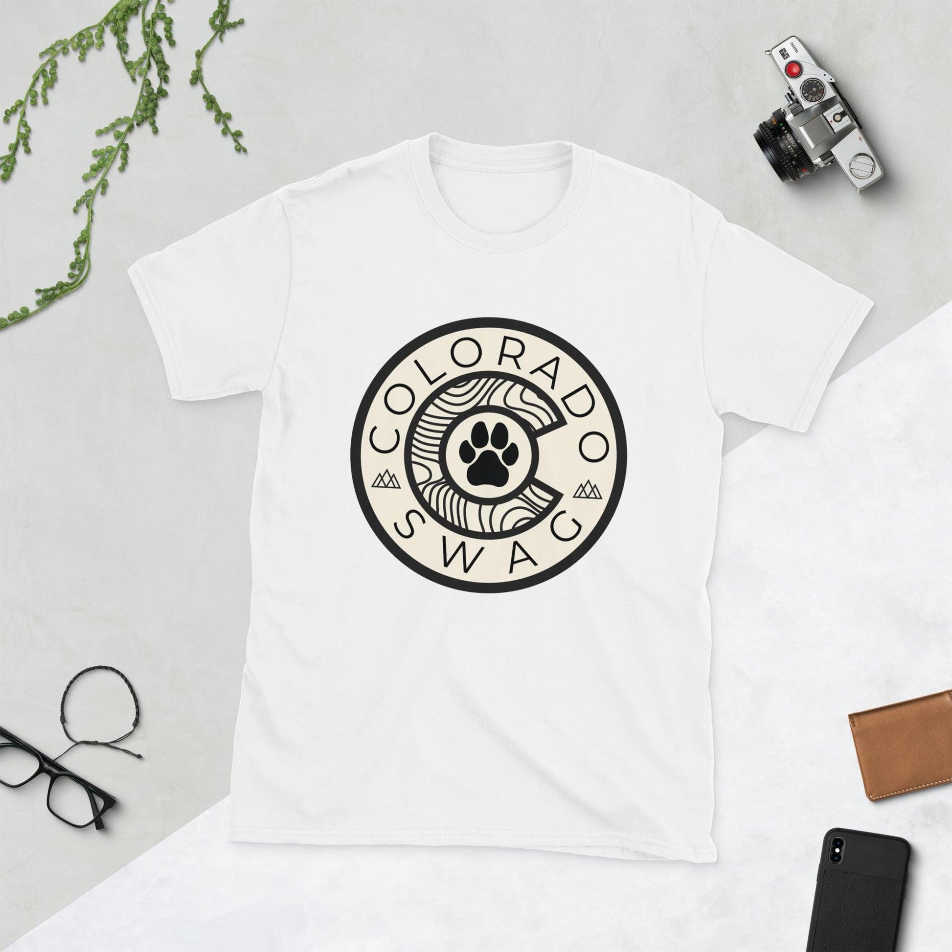 Colorado T-Shirt | Short Sleeve Unisex T-Shirt | White